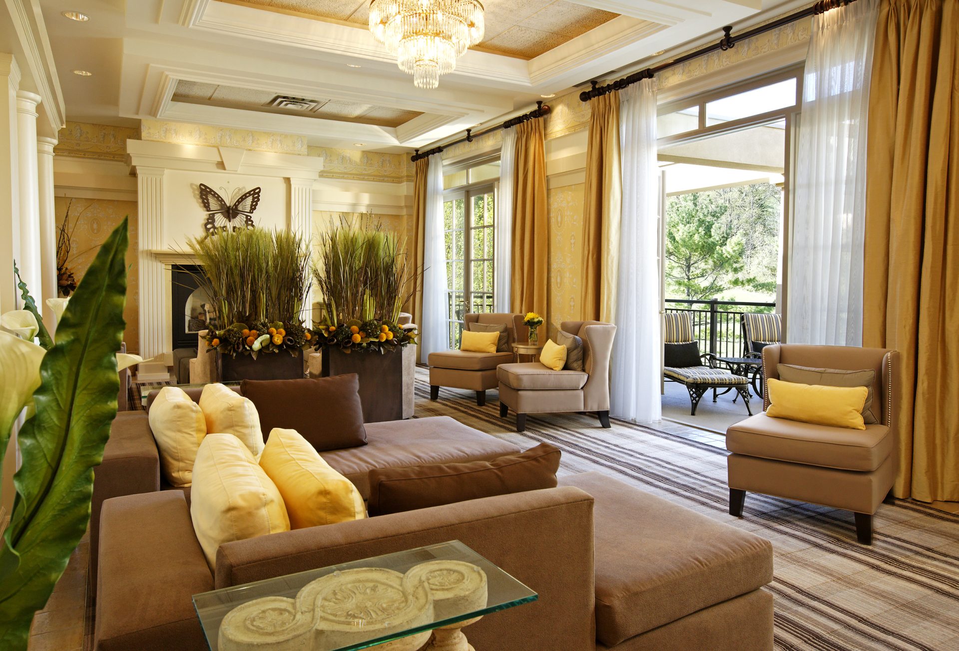 Hockley Valley Resort Spa lounge