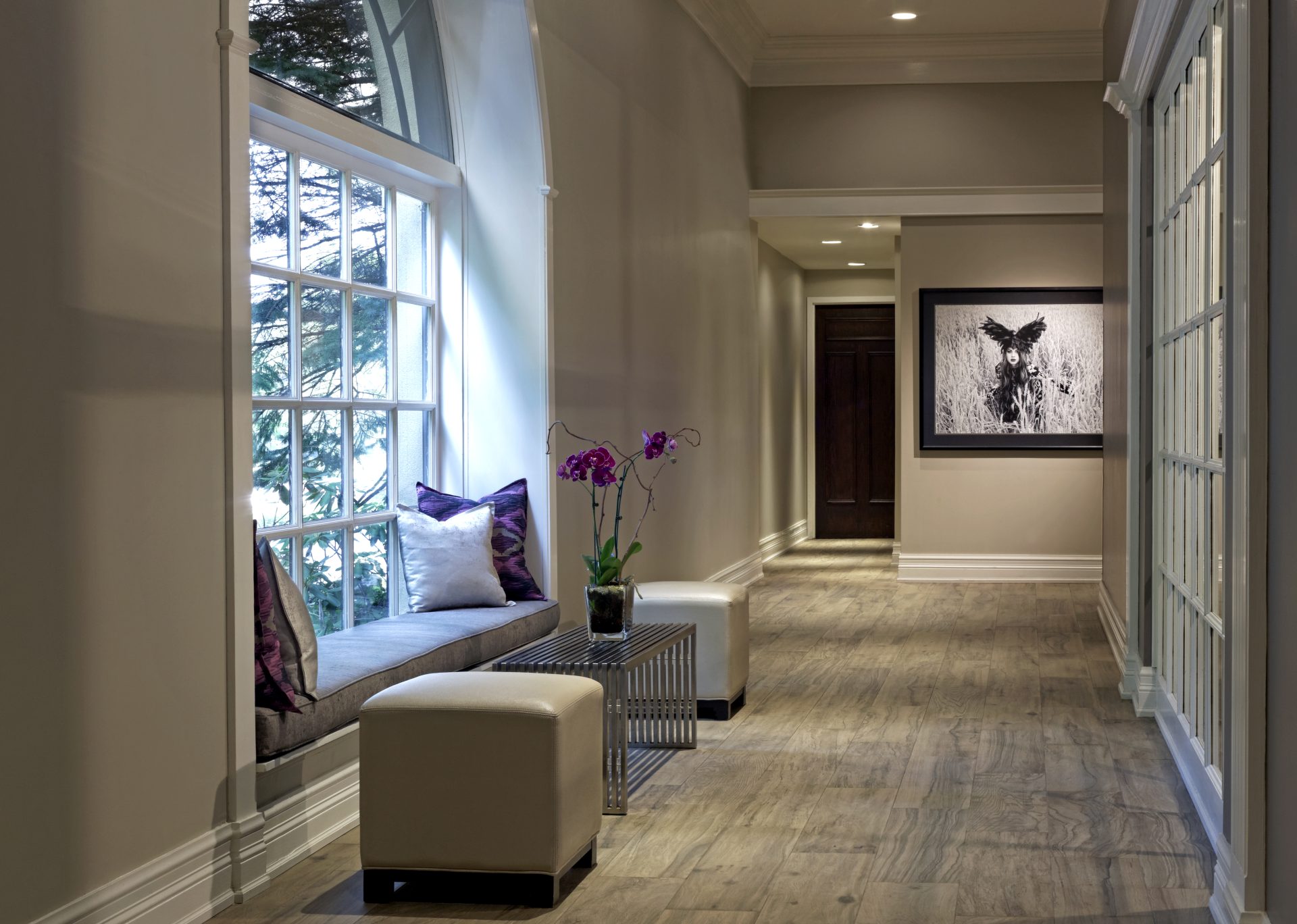 Hockley Valley Resort Corridor window